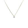 Necklace in yellow gold and diamond (0,44 carat) - 00pp thumbnail