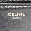 Celine Triomphe shoulder bag in black leather - Detail D3 thumbnail
