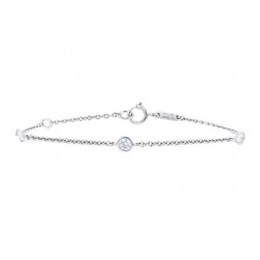 De Beers Cléa bracelet in white gold and diamonds