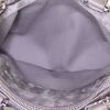 Cartier C De Cartier mini shoulder bag in grey suede and beige python - Detail D3 thumbnail