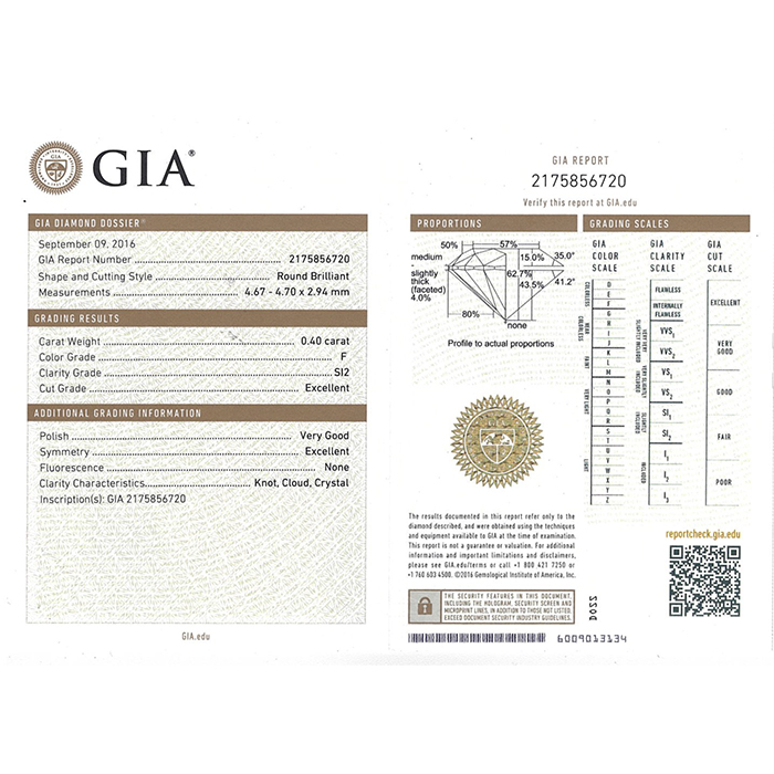 Necklace in pink gold and diamond - Detail D2