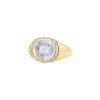 Mauboussin Transparence small model ring in yellow gold,  diamond and quartz - 00pp thumbnail