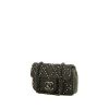 Chanel Timeless Extra Mini handbag in black quilted leather - 00pp thumbnail
