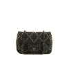 Borsa Chanel Timeless Extra Mini in pelle trapuntata nera con decoro di borchie - 360 thumbnail