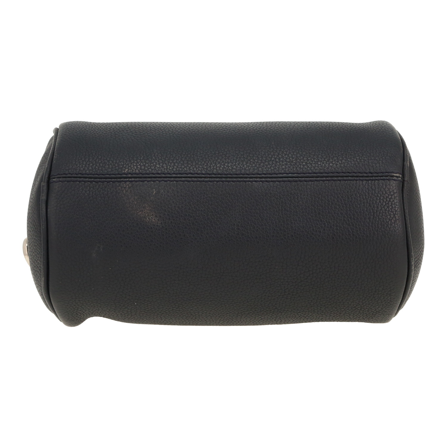 Dior Roller shoulder bag in blue grained leather - Detail D1