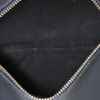 Dior Roller shoulder bag in blue grained leather - Detail D2 thumbnail