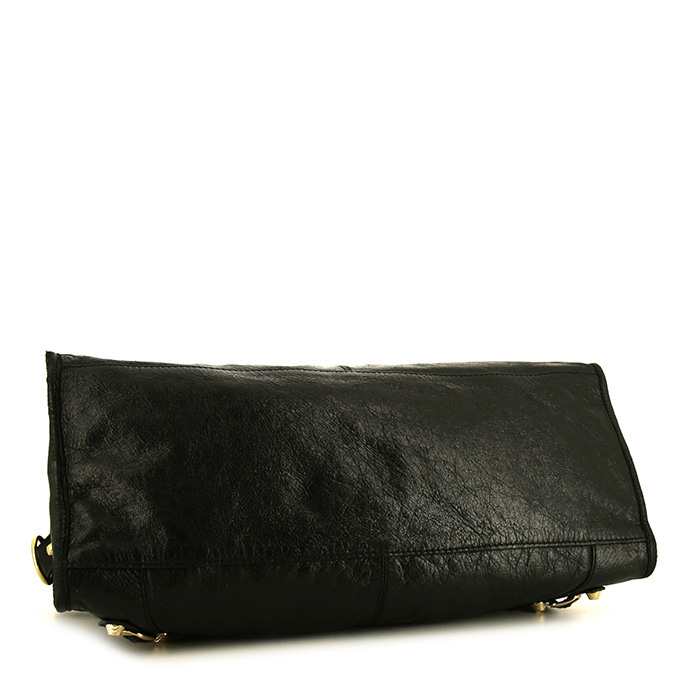 Borsa Balenciaga Classic City in pelle nera - Detail D5