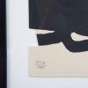 Eduardo Chillida, "Sans titre", lithograph in black on paper, signed, numbered and framed, of 1999 - Detail D2 thumbnail