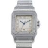 Cartier Santos watch in stainless steel Circa  2000 - 00pp thumbnail