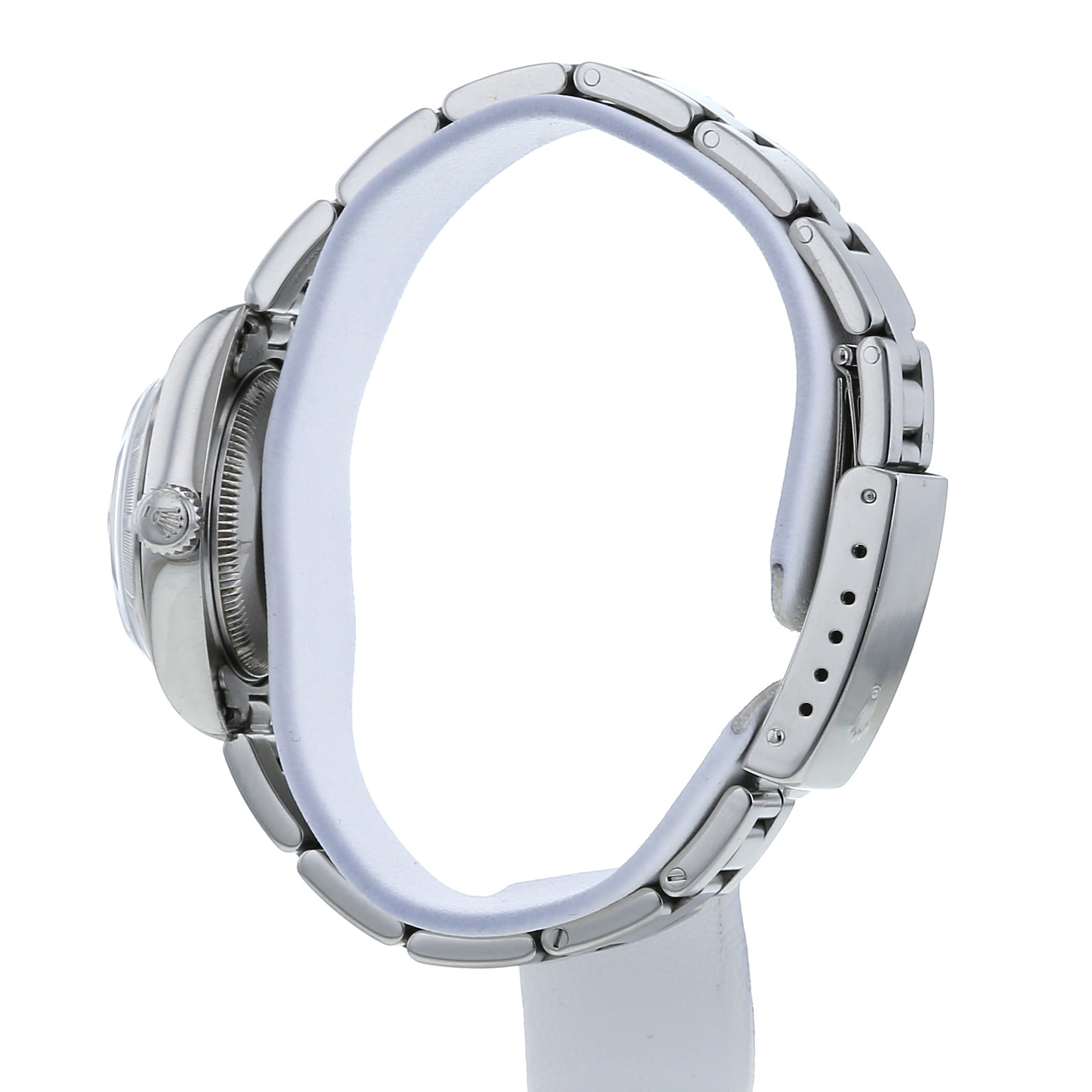 Reloj Rolex Oyster Perpetual Date de acero Ref :  79190 Circa  2000 - Detail D4