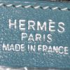 Bolso de mano Hermes Kelly 35 cm en cuero swift azul - Detail D4 thumbnail
