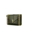 Saint Laurent Enveloppe handbag in green python - 00pp thumbnail
