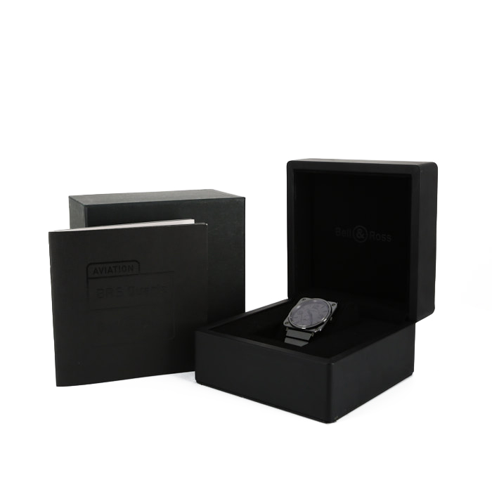 Bell & Ross BRS98 watch in black stainless steel Circa  2010