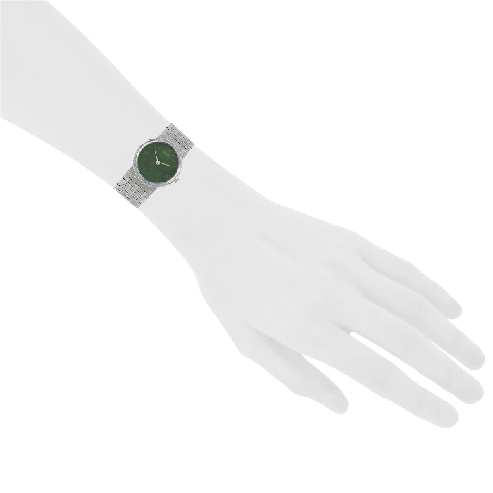 Reloj Piaget Vintage de oro blanco Ref :  924A6 Circa  1970 - Detail D1