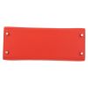 Bolso de mano Hermès Kelly 28 cm en cuero epsom rojo Capucine - Detail D1 thumbnail