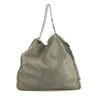 Stella McCartney Falabella handbag in grey canvas - 360 thumbnail