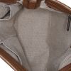 Bolso bandolera Gucci en lona Monogram beige y cuero marrón - Detail D3 thumbnail