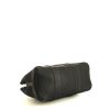 Hermès Garden Party handbag in canvas and black leather - Detail D4 thumbnail