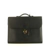 Hermès Sac à dépêches briefcase in black togo leather - 360 thumbnail