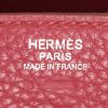 Borsa Hermès Lindy 34 cm in pelle togo Bougainvillea - Detail D3 thumbnail