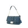 Borsa Dior New Look in pelle verniciata blu cannage - 00pp thumbnail