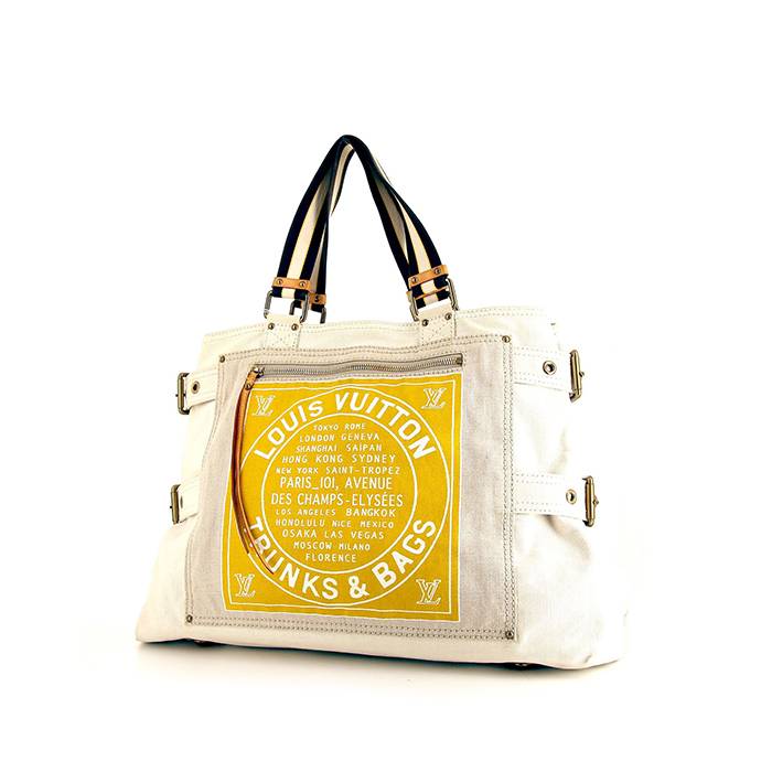Bolsa de viaje Louis Vuitton Greenwich modelo pequeño en lona