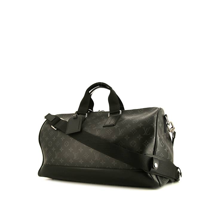 100 % original LV/Louis Vuitton Nueva Mochila Discovery , De Cuero Negro  Para Hombre , Bolsa De Viaje