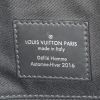 Sac de voyage Louis Vuitton Keepall - Travel Bag en toile monogram noire et cuir noir - Detail D4 thumbnail