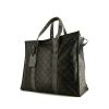 Shopping bag Louis Vuitton modello grande in tela monogram nera e grigia - 00pp thumbnail