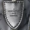 Shopping bag Louis Vuitton modello grande in tela monogram nera e grigia - Detail D3 thumbnail