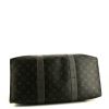 Shopping bag Louis Vuitton modello grande in tela monogram nera e grigia - Detail D4 thumbnail