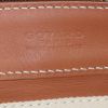 Goyard Okinawa shopping bag in black monogram canvas and brown leather - Detail D3 thumbnail