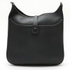 Hermès  Evelyne small model  shoulder bag  in navy blue togo leather - Detail D8 thumbnail