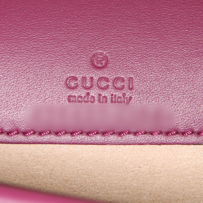 Gucci Dionysus mini shoulder bag in purple velvet and purple leather - Detail D3