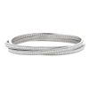 Cartier Trinity bracelet in white gold and diamonds - 00pp thumbnail