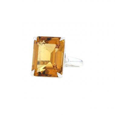 Bague Tiffany & Co Sparklers en argent et citrine