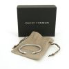 Rigid David Yurman Cable Classique bracelet in silver,  pearls and diamonds - Detail D2 thumbnail