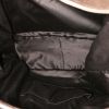 Bolso de mano Saint Laurent Roady en cuero marrón oscuro - Detail D2 thumbnail