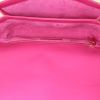 Saint Laurent Université shoulder bag in pink leather - Detail D2 thumbnail