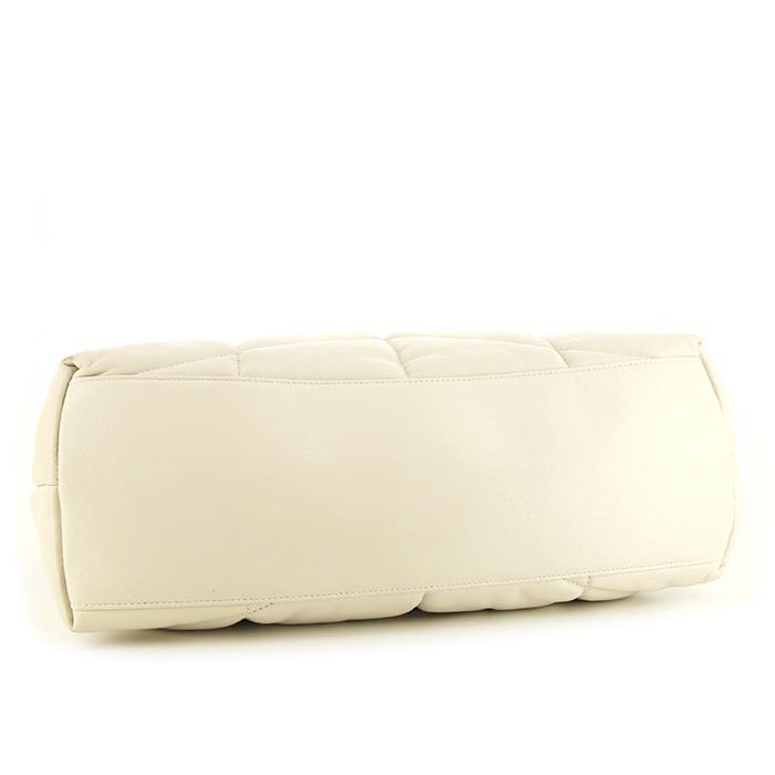ショルダーバッグ・ポシェット SAINT LAURENT MEDIUM LOULOU CREAM SOFT LEATHER BAG YSL Saint Laurent Medium Loulou Leather Shoulder Bag Cream