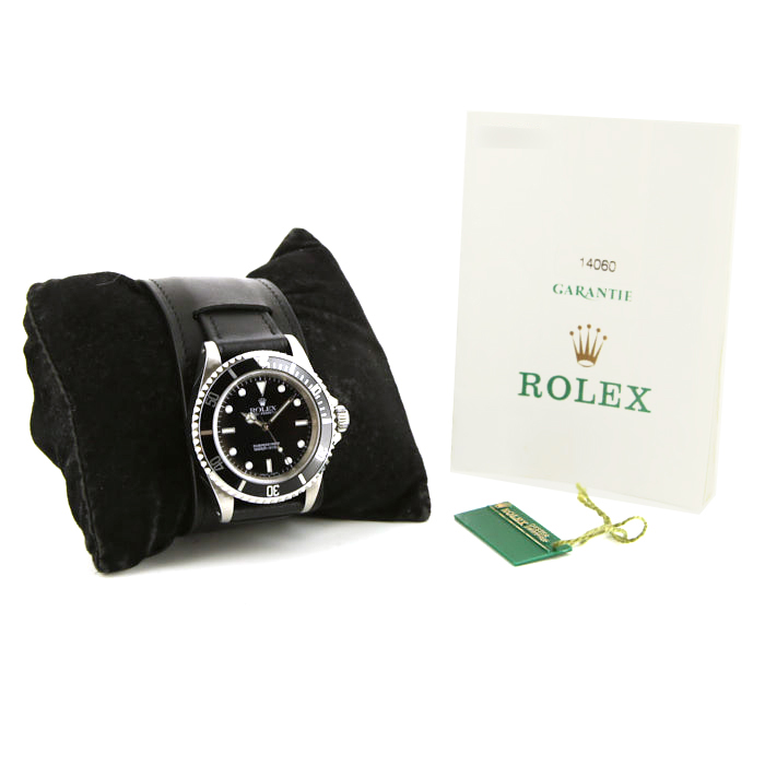 Montre Rolex Submariner en acier Ref :  14060 Vers  1999 - Detail D4