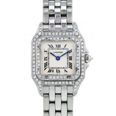 Cartier Panthère Joaillerie watch in stainless steel Ref:  1320 Circa  1990