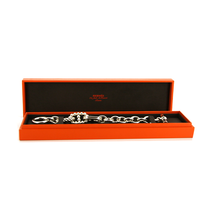 Bracelet Hermes Parade en argent - Detail D2