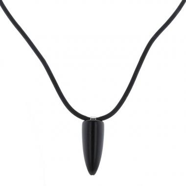 Collar Vhernier Calla en plata y ébano Collar Vhernier Calla en plata y ébano