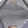 Sac à main Chanel 19 en tweed bleu et noir - Detail D3 thumbnail