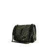 Saint Laurent Niki medium model shoulder bag in black leather - 00pp thumbnail