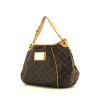 Shopping bag Louis Vuitton Galliera modello medio in tela monogram marrone e pelle naturale - 00pp thumbnail