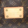Shopping bag Louis Vuitton Galliera modello medio in tela monogram marrone e pelle naturale - Detail D3 thumbnail