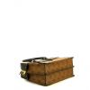 Louis Vuitton City Malle handbag and brown monogram canvas and black leather - Detail D5 thumbnail
