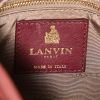 Lanvin Sugar shoulder bag in burgundy suede - Detail D3 thumbnail